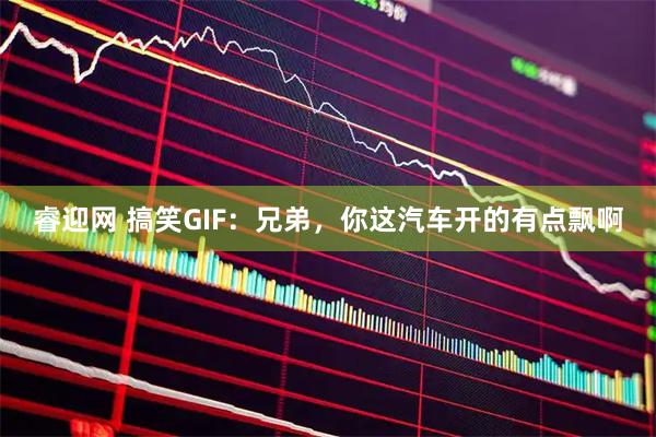 睿迎网 搞笑GIF：兄弟，你这汽车开的有点飘啊